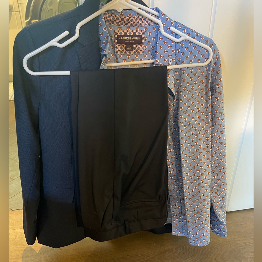 Boys suit set size 12 slim